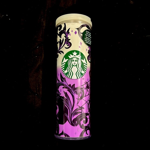 Starbucks Halloween 2021 Glow In The Dark Tumbler Limited Edition- Never Used - Picture 1 of 3